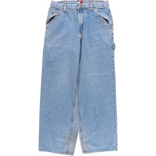 トミーヒルフィガー(TOMMY HILFIGER)の古着 トミーヒルフィガー TOMMY HILFIGER JEANS デニム ペインターパンツ メンズw32 /eaa443843(デニム/ジーンズ)