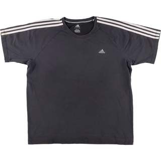 アディダス(adidas)の古着 アディダス adidas CLIMA365 スポーツTシャツ メンズXL /eaa448974(Tシャツ/カットソー(半袖/袖なし))