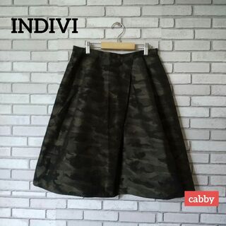INDIVI - 【極美品】INDIVI インディヴィ スカート サイズ40