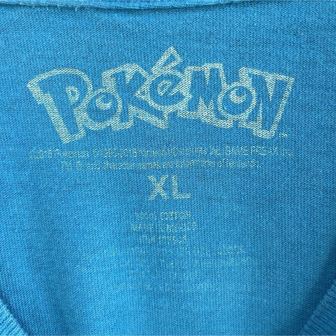 ポケモン(ポケモン)の【メキシコ製、フェードピカチュウ】ポケモンTシャツ古着オーバーサイズ逆輸入XL メンズのトップス(Tシャツ/カットソー(半袖/袖なし))の商品写真