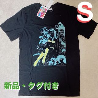 ラムちゃん 半袖Tシャツ S 黒 うる星やつら(Tシャツ(半袖/袖なし))