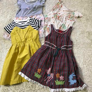 シャーリーテンプル(Shirley Temple)の【訳あり】サイズ120 女の子まとめ　ワンピ　シャーリーテンプル　UNIQLO他(ワンピース)