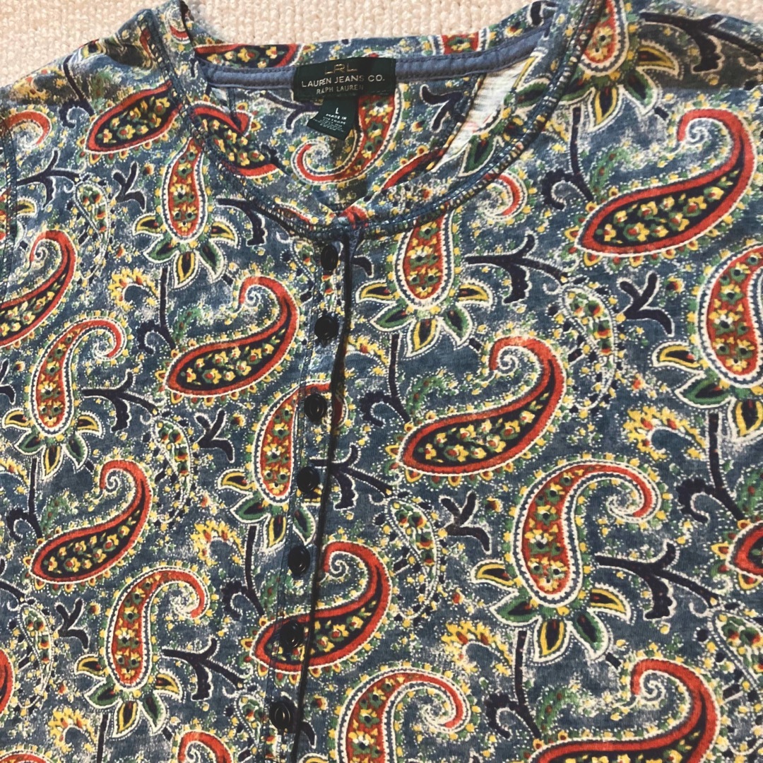 Ralph Lauren(ラルフローレン)のLRL ラルフローレン  LAUREN JEANS co. 長袖 Tシャツ レディースのトップス(Tシャツ(長袖/七分))の商品写真