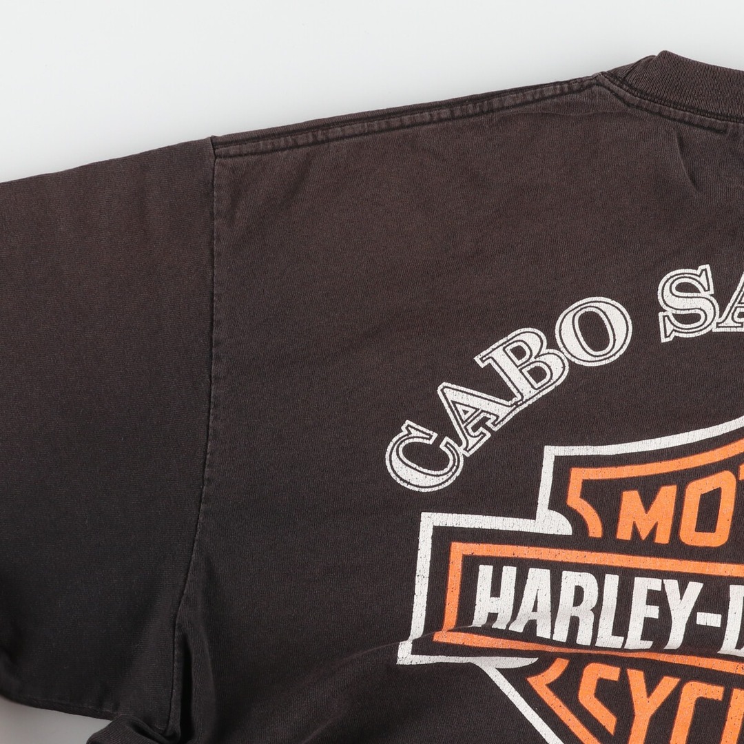 Harley Davidson(ハーレーダビッドソン)の古着 00年代 ハーレーダビッドソン Harley-Davidson モーターサイクル バイクTシャツ メンズXL /eaa448612 メンズのトップス(Tシャツ/カットソー(半袖/袖なし))の商品写真