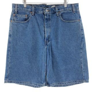 リーバイス(Levi's)の古着 00年代 リーバイス Levi's 550 RELAXED FIT デニムショーツ ハーフパンツ メンズw37 /eaa382714(ショートパンツ)