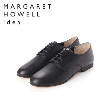 マーガレットハウエル(MARGARET HOWELL)のMARGARET HOWELL idea フラットレースアップシューズ 24.5(ローファー/革靴)
