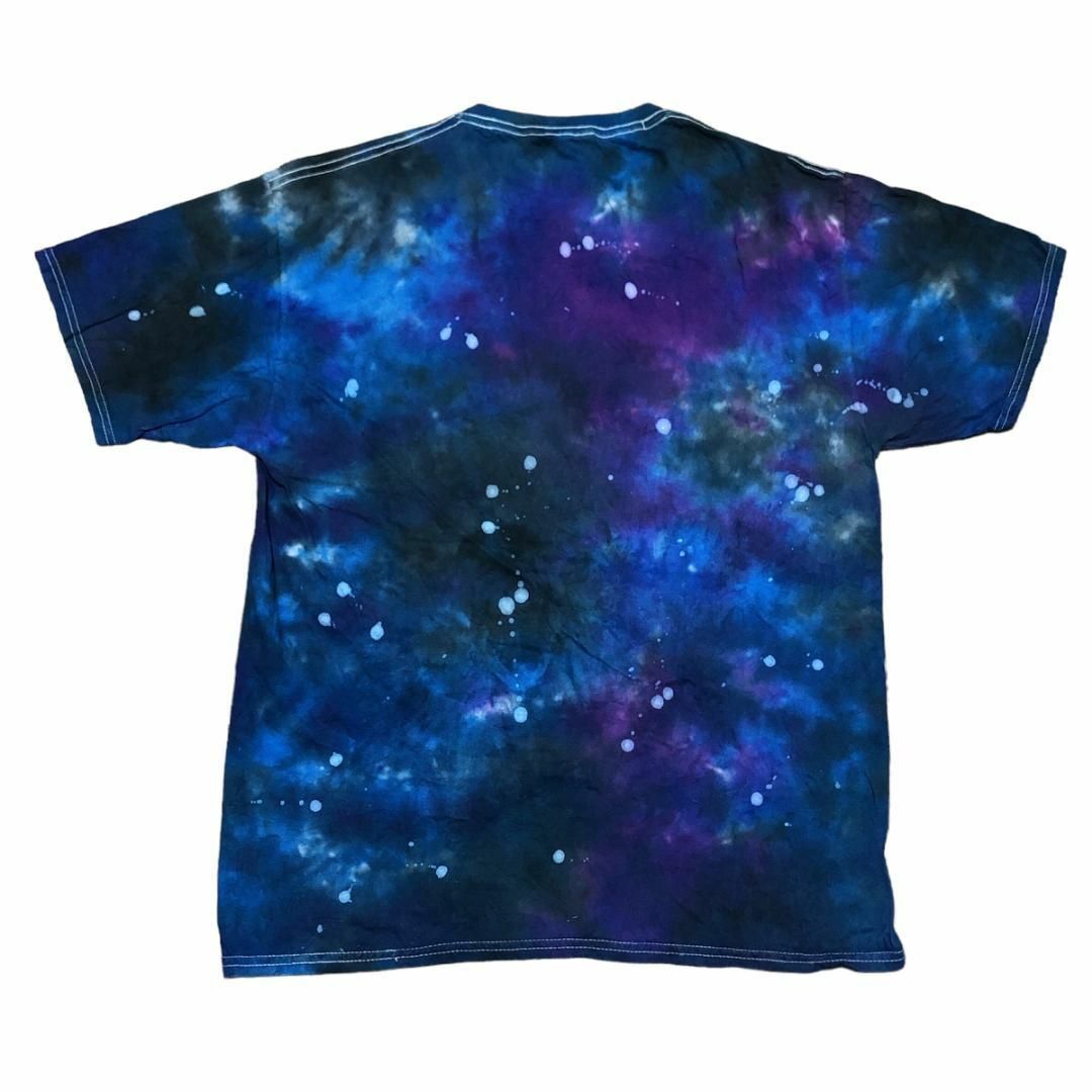 ドム 半袖Tシャツ アニマルT タイダイ ネコ 宇宙 惑星 夏物古着y52 メンズのトップス(Tシャツ/カットソー(半袖/袖なし))の商品写真