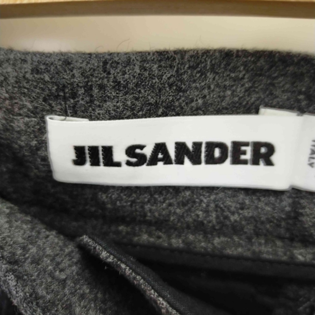Jil Sander(ジルサンダー)のJIL SANDER(ジルサンダー) スラックス ジッパーフライ ウール パンツ レディースのパンツ(その他)の商品写真