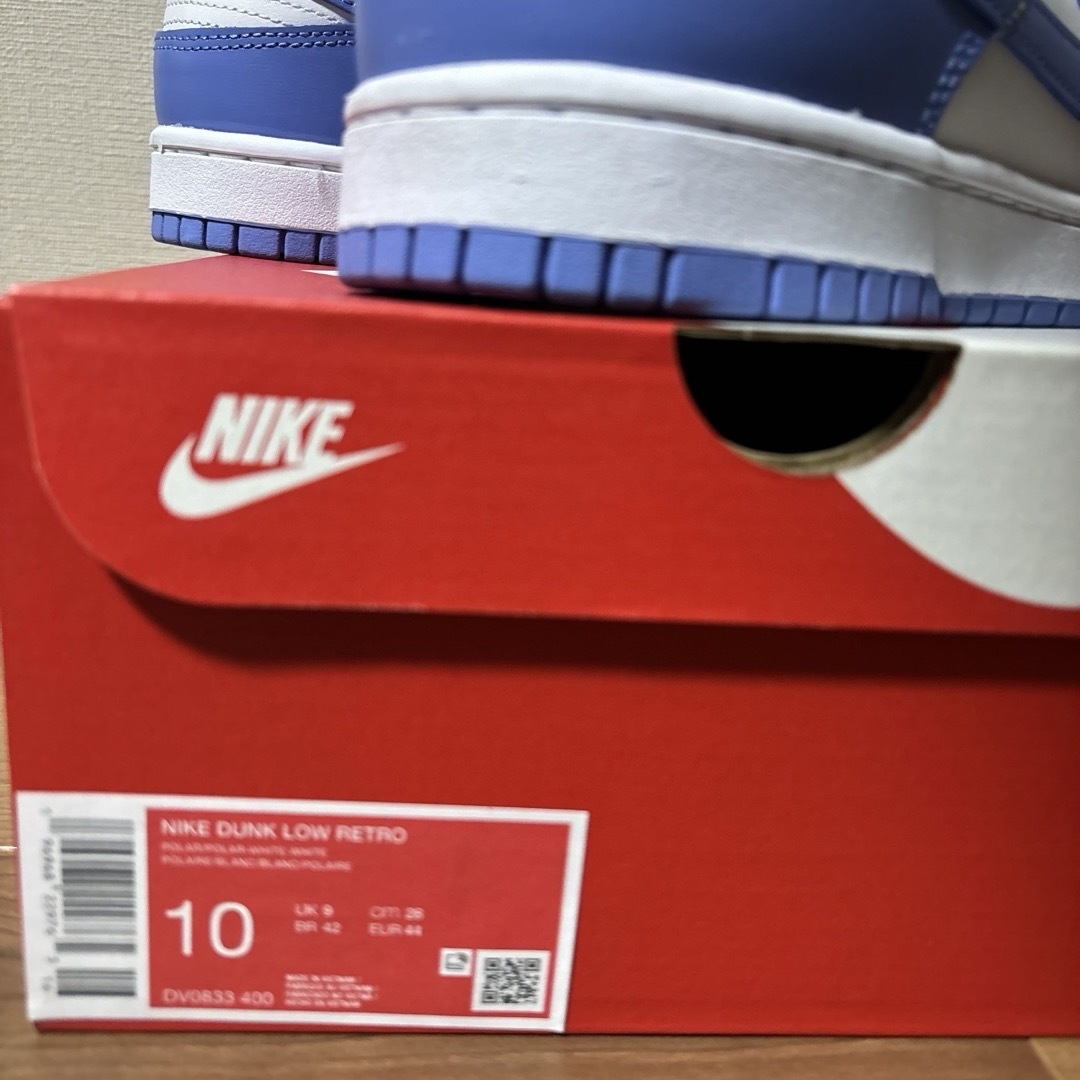 NIKE(ナイキ)の【28.0cm】Nike Dunk Low Retro Polar Blue メンズの靴/シューズ(スニーカー)の商品写真