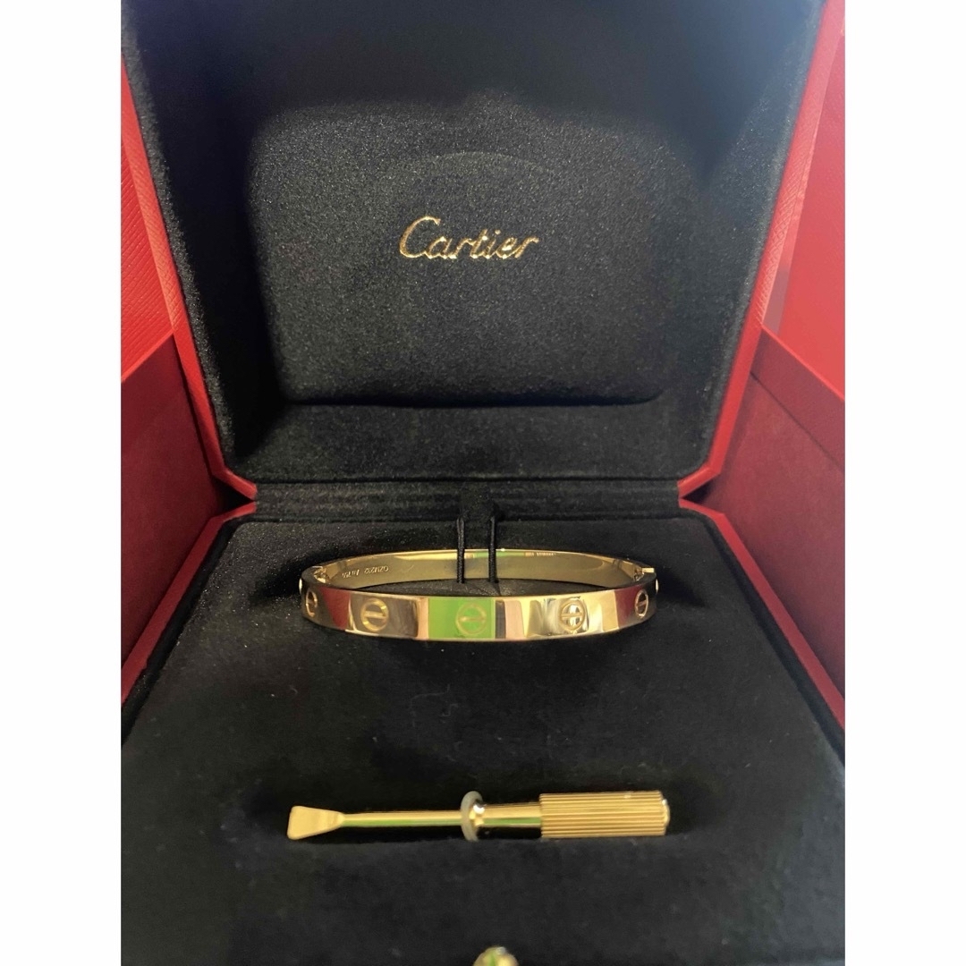 Cartier(カルティエ)の新品未使用 Cartie LOVE BRACELET  ラブブレス YG  レディースのアクセサリー(ブレスレット/バングル)の商品写真