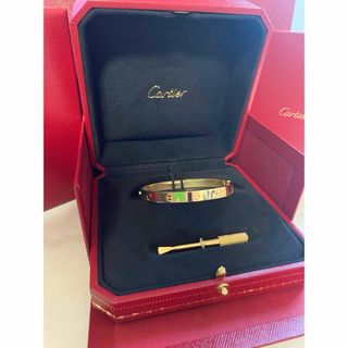 カルティエ(Cartier)の新品未使用 Cartie LOVE BRACELET  ラブブレス YG (ブレスレット/バングル)