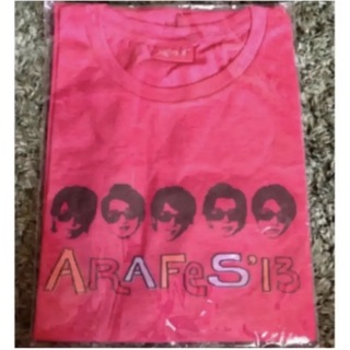 アラシ(嵐)のTシャツ⑥(アイドルグッズ)