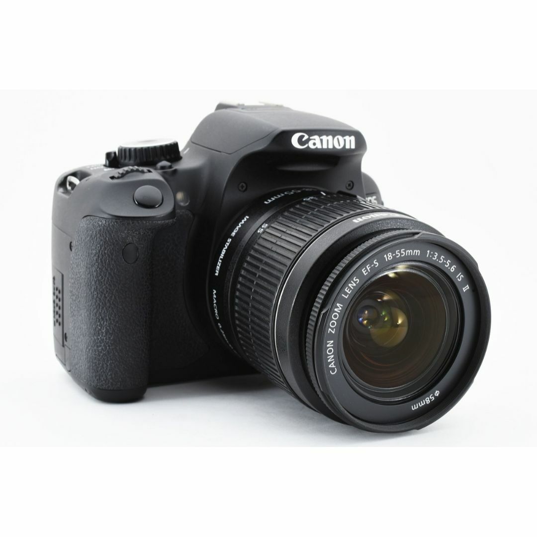 Canon(キヤノン)の14399 ★美品 Canon EOS Kiss X6i 手振れ補正 標準ズーム スマホ/家電/カメラのカメラ(デジタル一眼)の商品写真