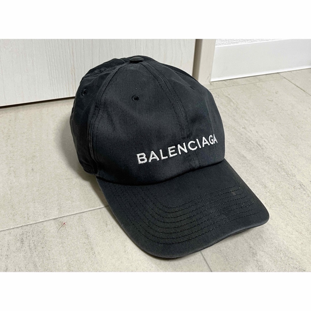 Balenciaga(バレンシアガ)のBALENCIAGA バレンシアガ キャップ ロゴ ブラック L メンズの帽子(キャップ)の商品写真