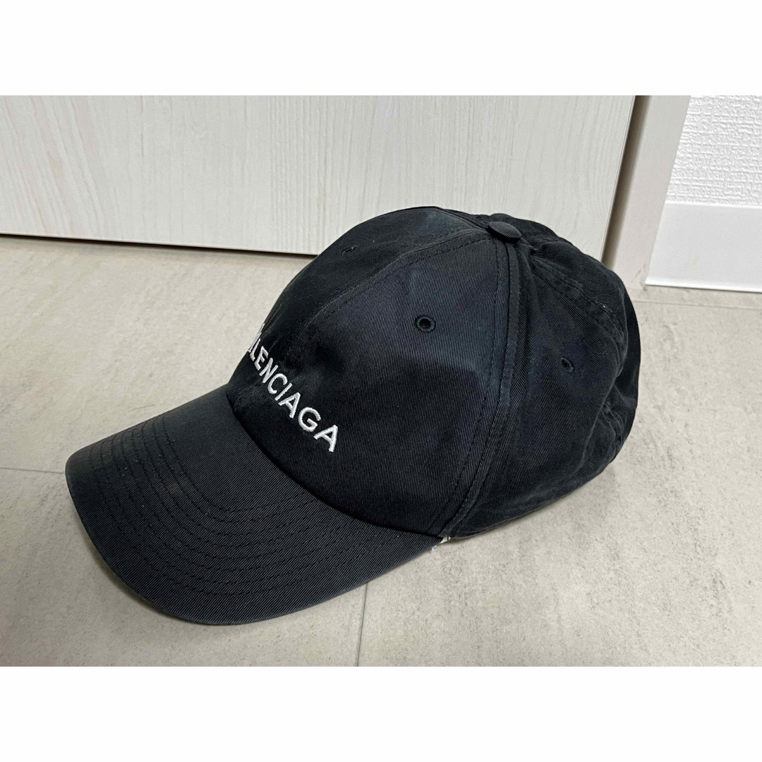 Balenciaga(バレンシアガ)のBALENCIAGA バレンシアガ キャップ ロゴ ブラック L メンズの帽子(キャップ)の商品写真