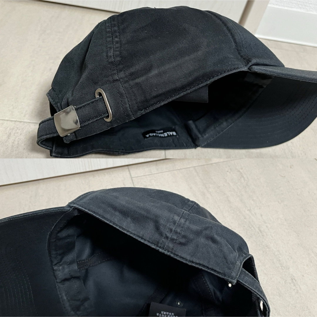 Balenciaga(バレンシアガ)のBALENCIAGA バレンシアガ キャップ ロゴ ブラック L メンズの帽子(キャップ)の商品写真