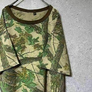 Realtree 迷彩 Tシャツ 半袖 リアルツリー カモフラ サバイバル XL(Tシャツ/カットソー(半袖/袖なし))