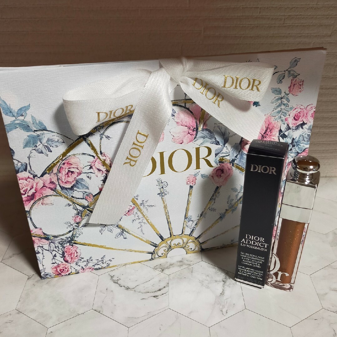 Dior(ディオール)のDior　マキシマイザー　049 ピュアコッパー  2023ホリデー限定品 コスメ/美容のベースメイク/化粧品(リップグロス)の商品写真