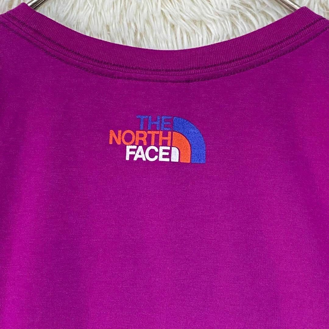 THE NORTH FACE(ザノースフェイス)のノースフェイス TEK TEE　Tシャツ　半袖　カラーロゴ　S レディースのトップス(Tシャツ(半袖/袖なし))の商品写真