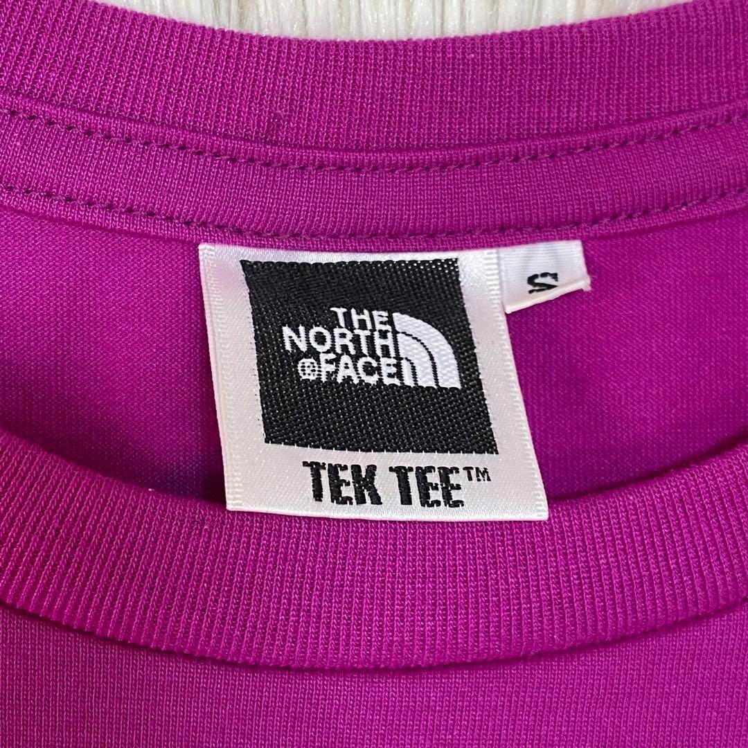 THE NORTH FACE(ザノースフェイス)のノースフェイス TEK TEE　Tシャツ　半袖　カラーロゴ　S レディースのトップス(Tシャツ(半袖/袖なし))の商品写真