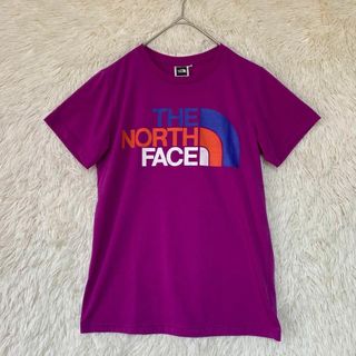 ザノースフェイス(THE NORTH FACE)のノースフェイス TEK TEE　Tシャツ　半袖　カラーロゴ　S(Tシャツ(半袖/袖なし))