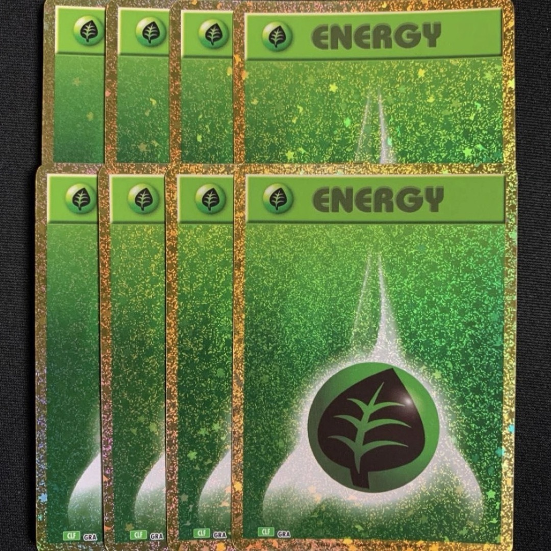 ポケモン(ポケモン)の基本草エネルギー　8枚　ポケモンカード　クラシック　classic エンタメ/ホビーのトレーディングカード(シングルカード)の商品写真