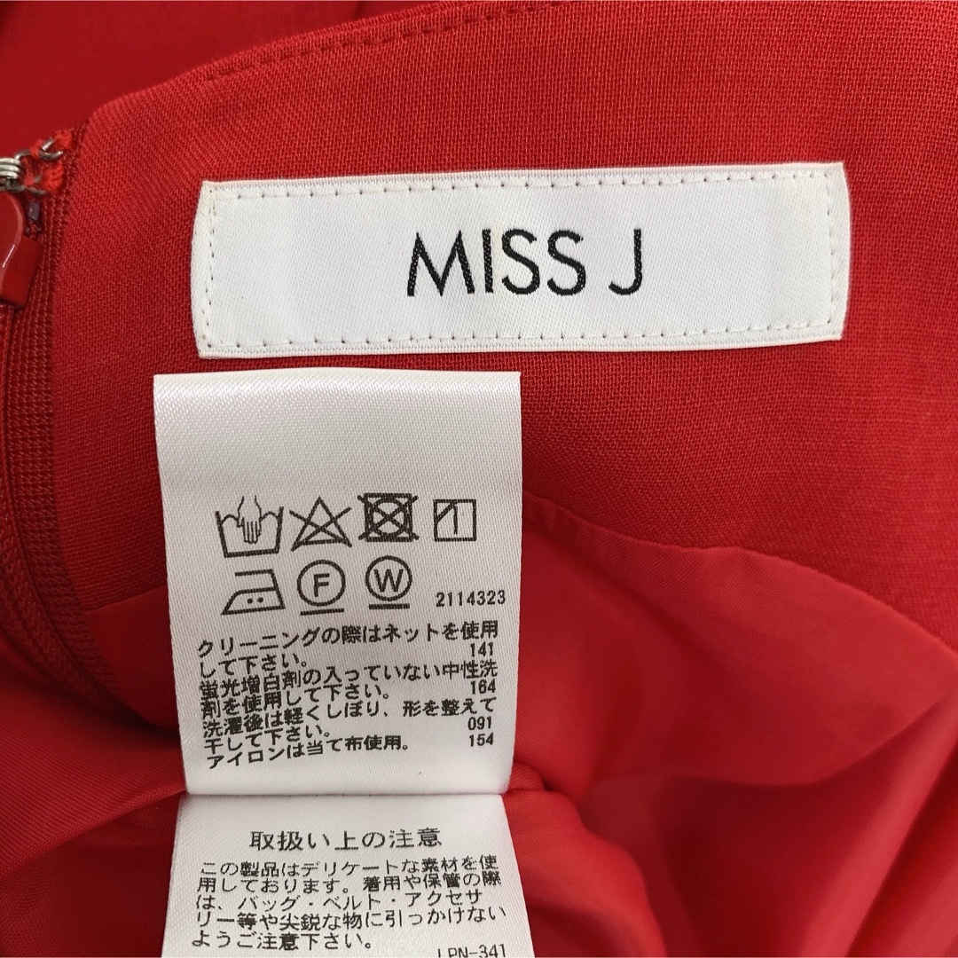 MISS J(ミスジェイ)の【美品✨】定価 20,000円❤️ MISS J✨サイズ40✨ワンピース レディースのワンピース(ひざ丈ワンピース)の商品写真