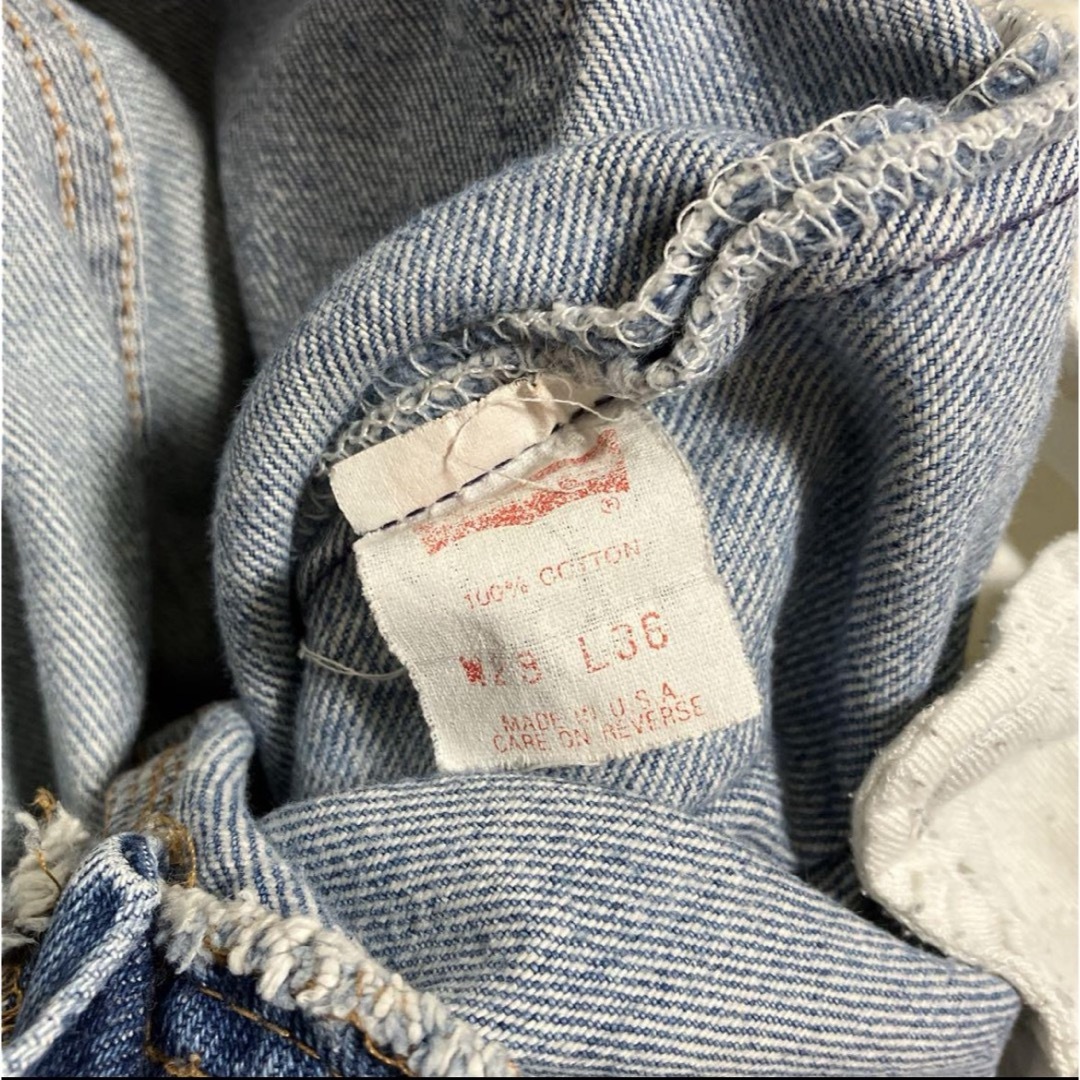 Levi's(リーバイス)のリーバイス デニム501-0115 90S  USA製アイスブルー W28L36 メンズのパンツ(デニム/ジーンズ)の商品写真