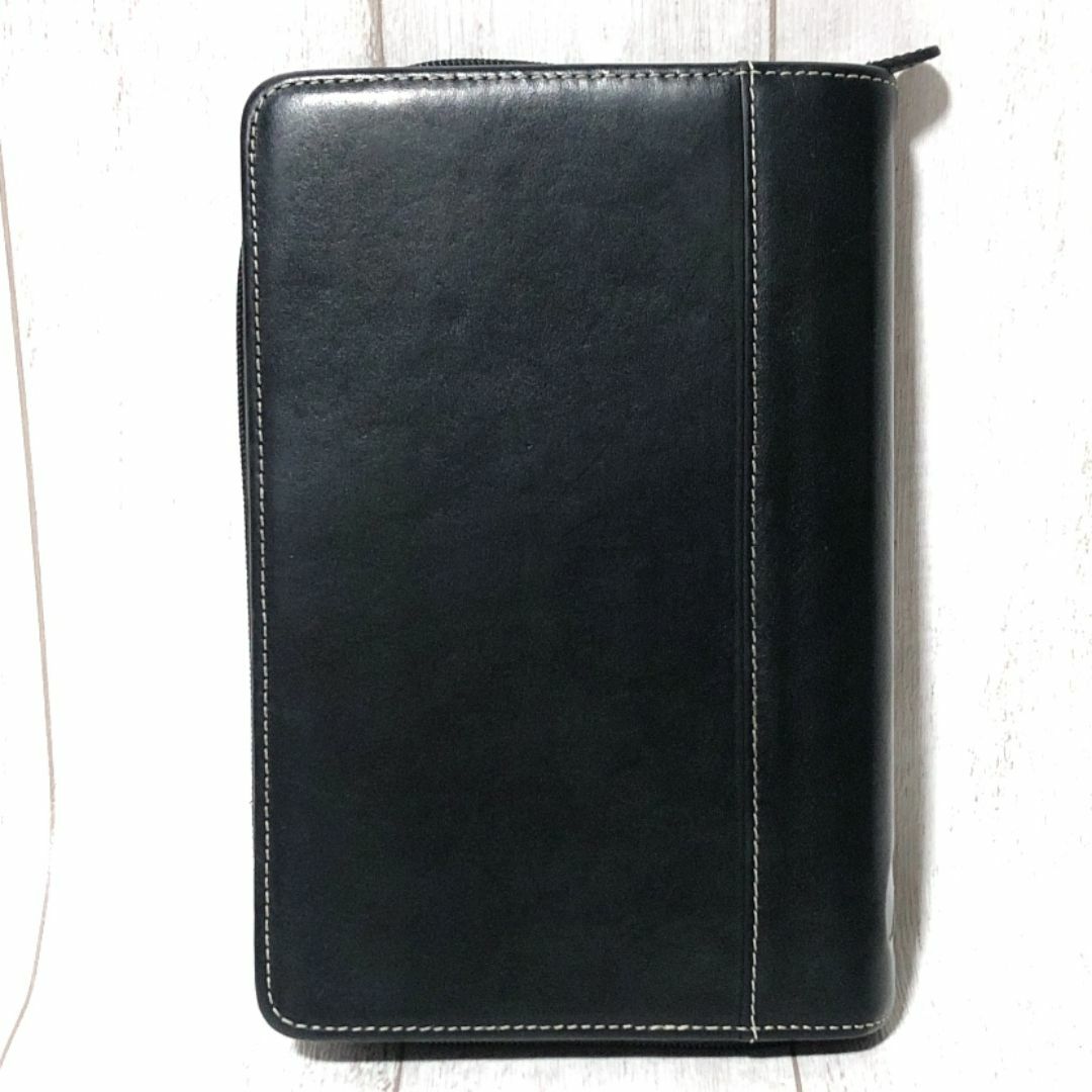 Filofax(ファイロファックス)のファイロファックス システム手帳 Filofax リアルレザー フルジップ インテリア/住まい/日用品の文房具(ファイル/バインダー)の商品写真