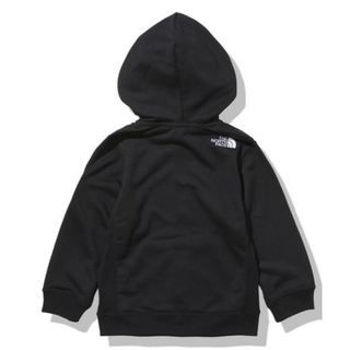 ザノースフェイス(THE NORTH FACE)のザノースフェイス　スクエアロゴフルジップパーカーNTJ12116 ブラック120(ジャケット/上着)