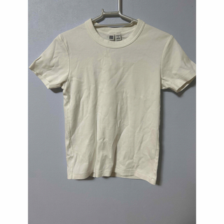 ユニクロ(UNIQLO)のユニクロU  白　Tシャツ(Tシャツ(半袖/袖なし))
