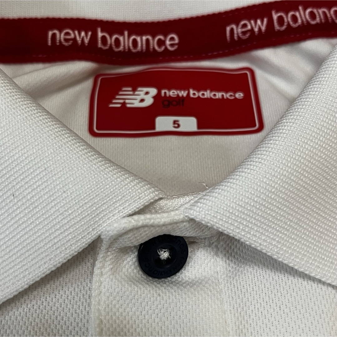 new balance golf(ニューバランスゴルフ)のNEW BALANCE golf 半袖ゴルフシャツ（メンズL） スポーツ/アウトドアのゴルフ(ウエア)の商品写真