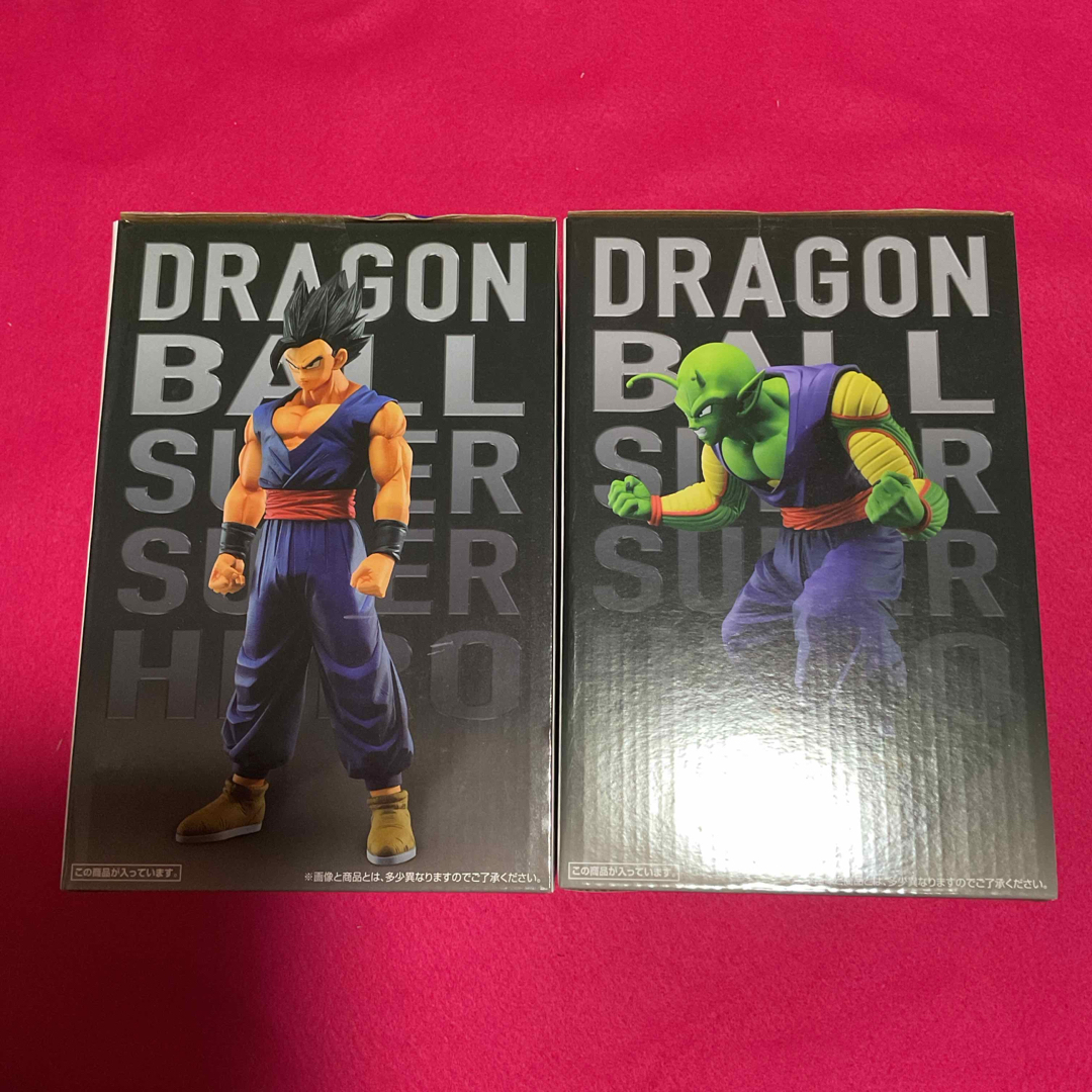 BANDAI(バンダイ)の一番くじ　ドラゴンボール超　スーパーヒーロー　孫悟飯　ピッコロ　フィギュア エンタメ/ホビーのフィギュア(アニメ/ゲーム)の商品写真