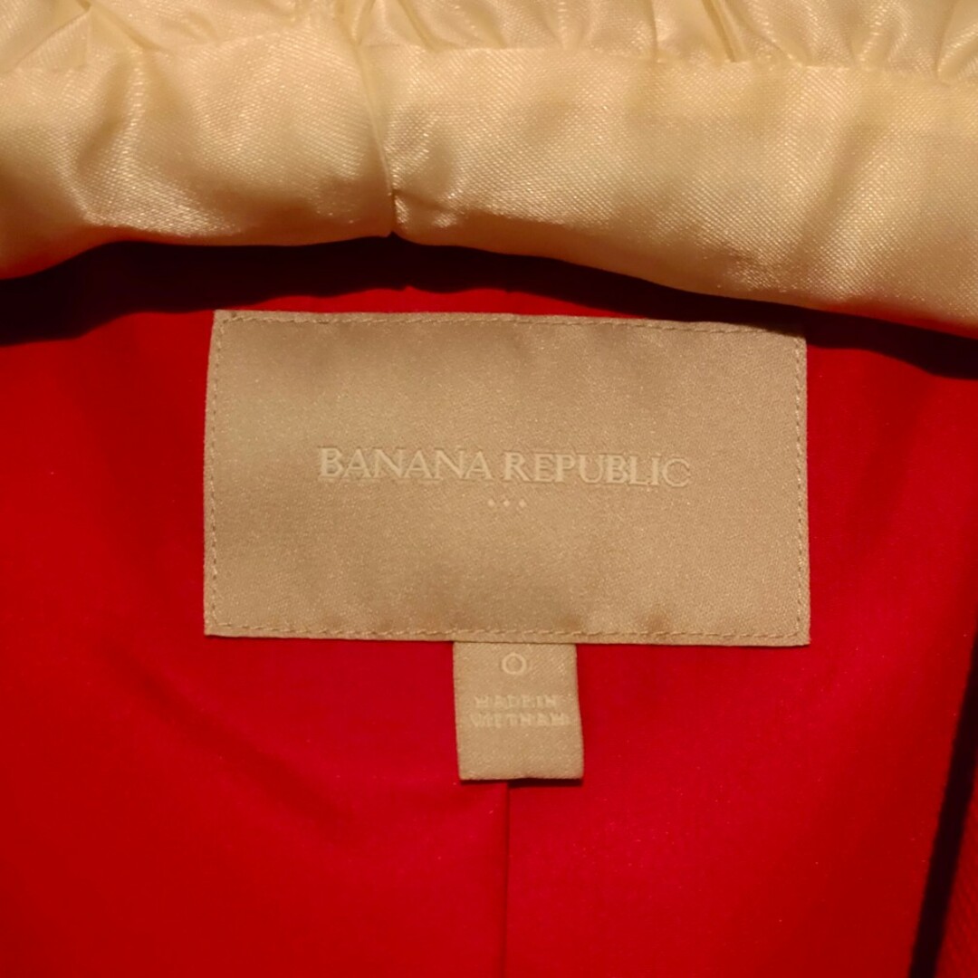 Banana Republic(バナナリパブリック)のジャケット 赤 レッド バナナ・リパブリック ブレザー レディースのジャケット/アウター(テーラードジャケット)の商品写真