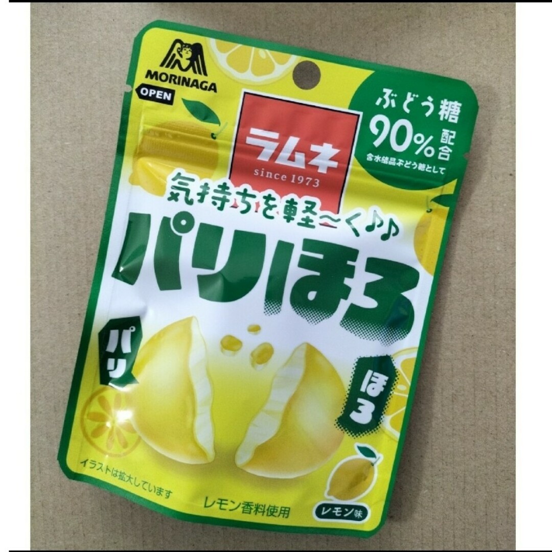 森永製菓(モリナガセイカ)の【激安！】森永パリほろラムネ　レモン味12袋　お菓子詰め合わせ 食品/飲料/酒の食品(菓子/デザート)の商品写真