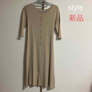 新品   style♡ロング ワンピース(ロングワンピース/マキシワンピース)