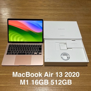 アップル(Apple)のMacBook Air 13 2020 M1 16GB 512GB(ノートPC)