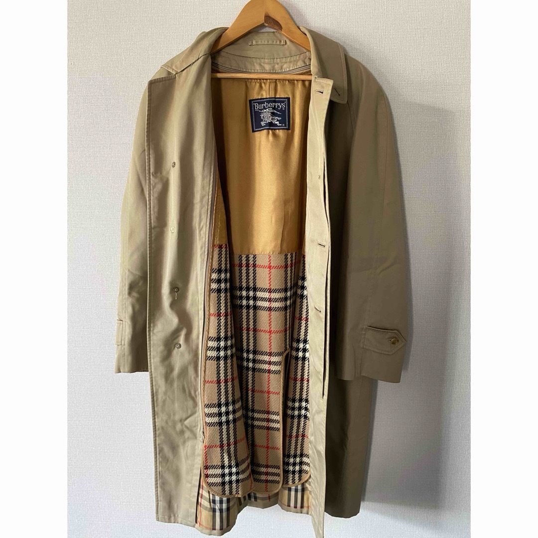 BURBERRY(バーバリー)の90s Burberry ステンカラーコート C-TK83 ライナー付き メンズのジャケット/アウター(ステンカラーコート)の商品写真