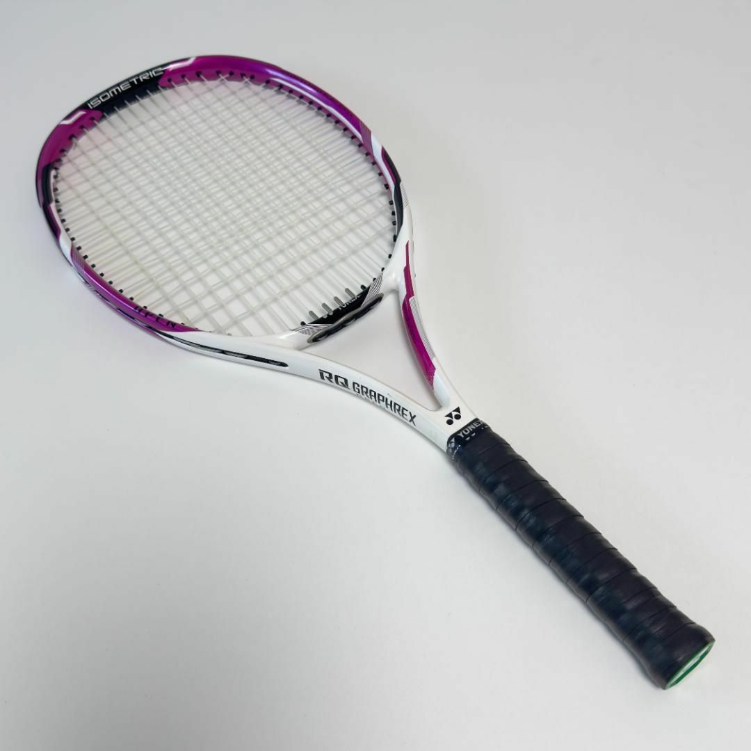 美品　YONEX RQ GRAPHREX OPEN テニスラケット スポーツ/アウトドアのテニス(ラケット)の商品写真