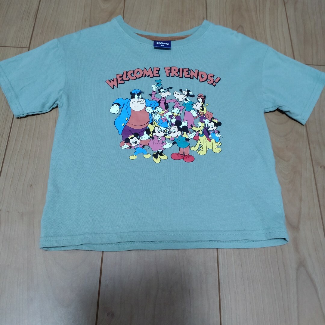 しまむら(シマムラ)のしまむら　ディズニー　Tシャツ　110 キッズ/ベビー/マタニティのキッズ服男の子用(90cm~)(Tシャツ/カットソー)の商品写真