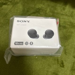 ソニー(SONY)のSONY フルワイヤレスイヤホン ブラック WF-C500(B)(ヘッドフォン/イヤフォン)