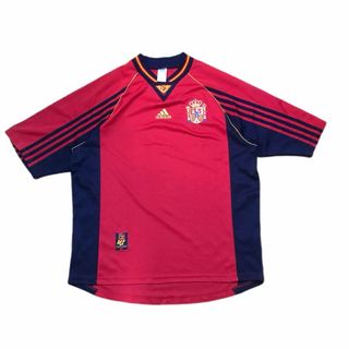 アディダス(adidas)のポルトガル製 90s adidas スペイン代表　1998Wカップ ユニフォーム(ウェア)