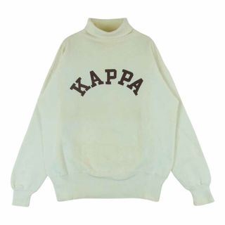 チャンピオン(Champion)のChampion チャンピオン ヴィンテージ 50s 60s 小文字ランタグ KAPPA プリント タートルネック スウェット オフホワイト系 L【中古】(スウェット)