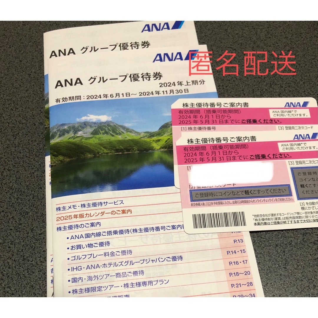 ANA(全日本空輸)(エーエヌエー(ゼンニッポンクウユ))のANA 株主優待券 チケットの優待券/割引券(その他)の商品写真