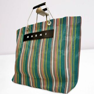 Marni - 【美品】MARNI マルニ フラワーカフェ トートバッグ マルチカラー A4