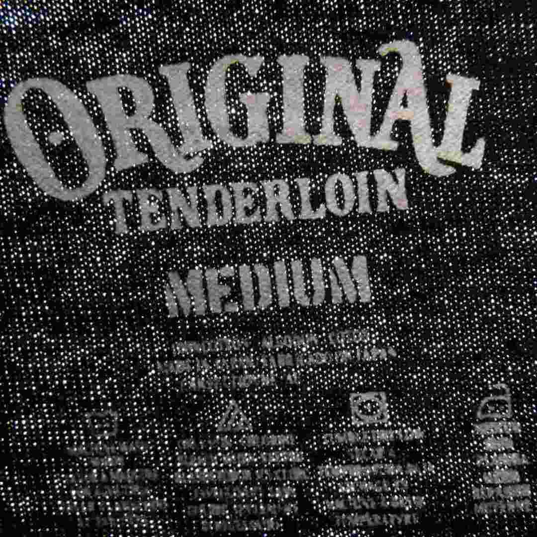 TENDERLOIN(テンダーロイン)のTENDERLOIN テンダーロイン Ｔシャツ TEE SV S/S プリント 半袖 Tシャツ ブラック系 M【中古】 メンズのトップス(シャツ)の商品写真