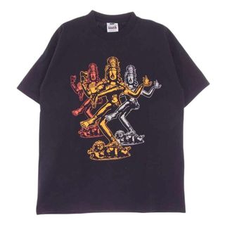 TENDERLOIN テンダーロイン Ｔシャツ TEE SV S/S プリント 半袖 Tシャツ ブラック系 L【中古】