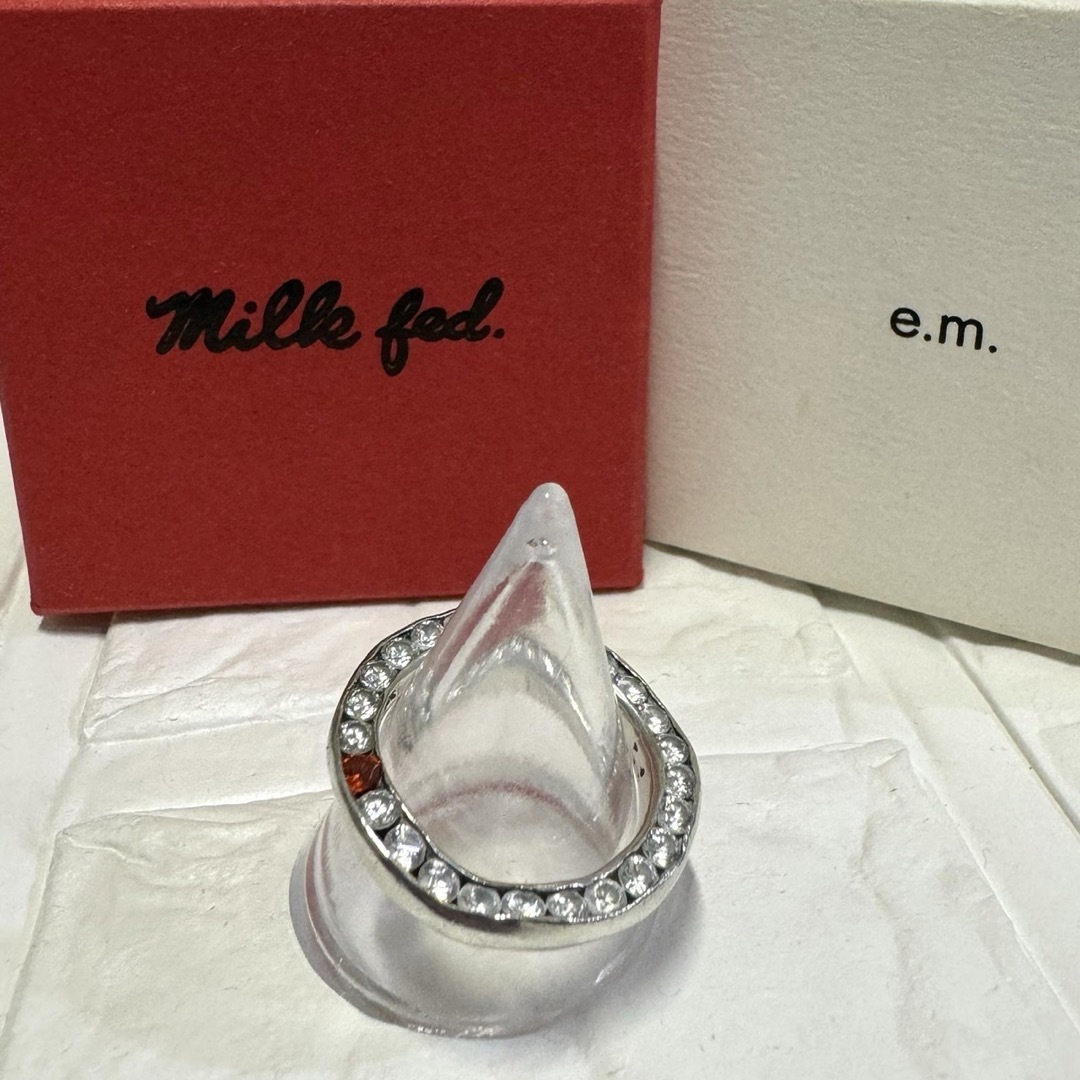 e.m.(イーエム)のe.m. MILKFED. コラボ リング レディースのアクセサリー(リング(指輪))の商品写真