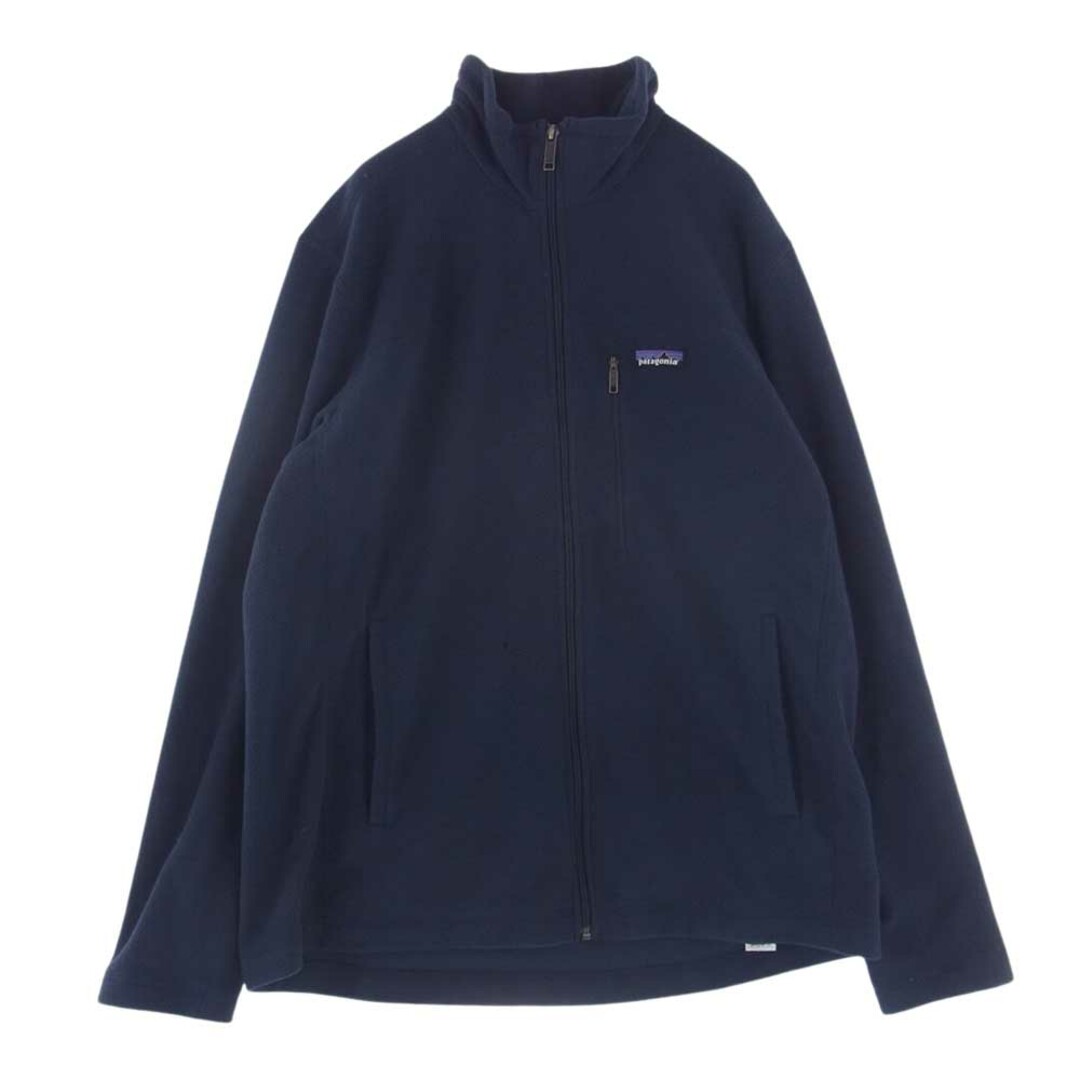 patagonia(パタゴニア)のpatagonia パタゴニア ジャケット 26171 マイクロD フリース ジップアップ ジャケット ネイビー系 L【中古】 メンズのジャケット/アウター(その他)の商品写真