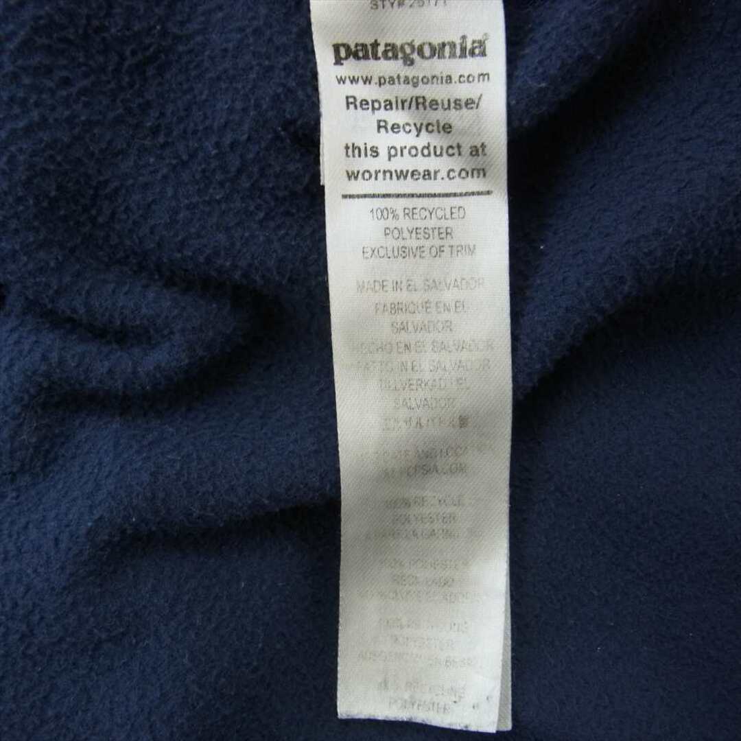 patagonia(パタゴニア)のpatagonia パタゴニア ジャケット 26171 マイクロD フリース ジップアップ ジャケット ネイビー系 L【中古】 メンズのジャケット/アウター(その他)の商品写真